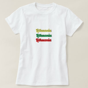 Camiseta Mujeres de Lituania