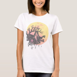 Camiseta Mujeres de Lobo de Lobo de Pluma y Tinta