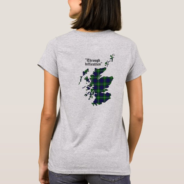 Camiseta Mujeres de MacIntyre Clan (Reverso)