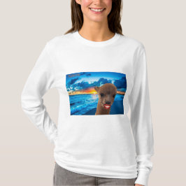 Camiseta mujeres de manga larga básica