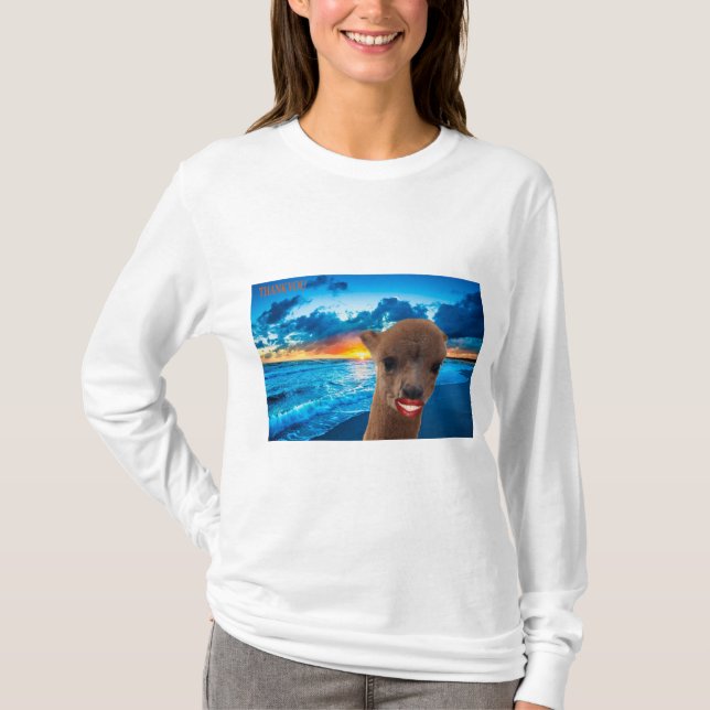 Camiseta mujeres de manga larga básica (Anverso)