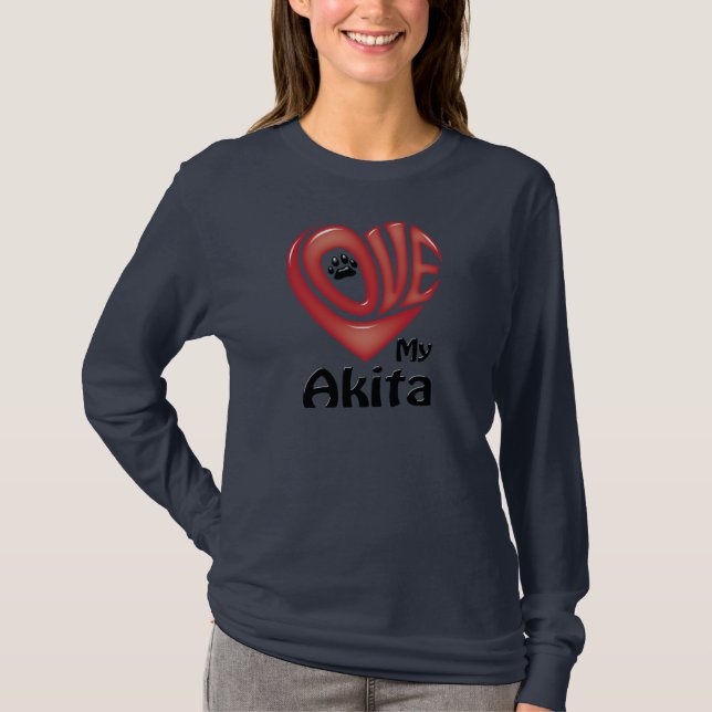 Camiseta Mujeres de manga larga de la camiseta: Ame mi (Anverso)