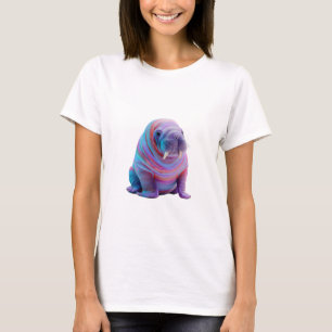 Camiseta Mujeres de Morsa de la Galaxia Arcoíris Psicodélic
