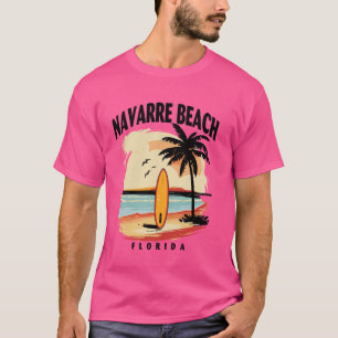 Camiseta Mujeres de Navarre Beach Florida Surfing
