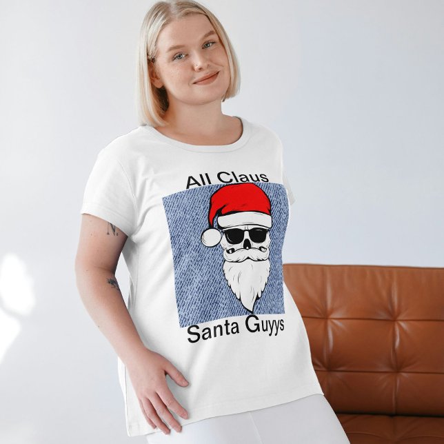 Camiseta Mujeres de Navidades de All Claus Santa Chicos (Subido por el creador)