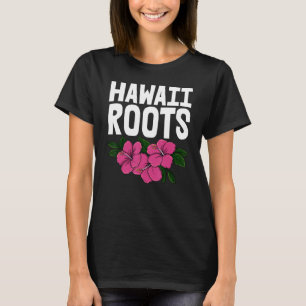 Camiseta Mujeres de origen hawaiano flor Aloha Fiesta Amor 