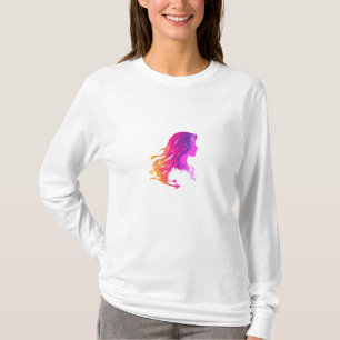 Camiseta Mujeres de pelo largo