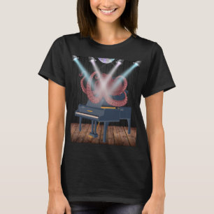 Camiseta Mujeres de Piano de pulpo caprichoso caprichoso