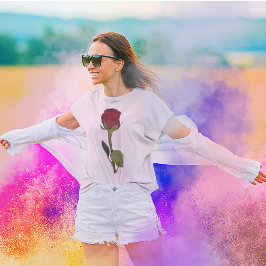 Camiseta Mujeres de Rosas Rojas