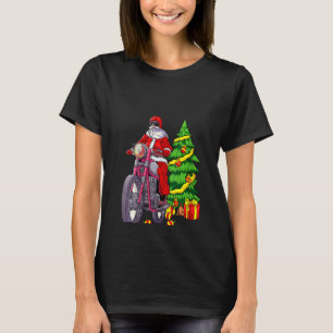 Camiseta Mujeres de Santa en motociclismo Christine