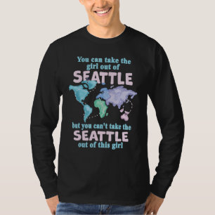 Camiseta Mujeres de Seattle - Chica de Seattle Washington
