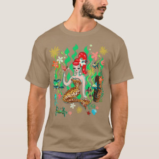 Camiseta Mujeres de seguridad sirenas hermosas con el océan