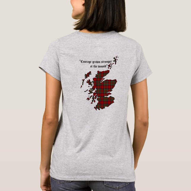 Camiseta Mujeres de Stewart Clan (Reverso)