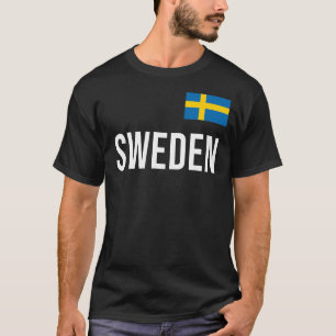 Camiseta Mujeres de Suecia Hombres Niños Bandera de Suecia