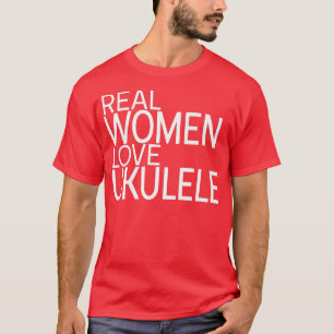 Camiseta Mujeres de verdad aman Ucrania Las damas diseñan g