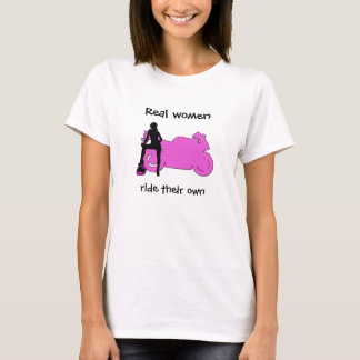 Camiseta Mujeres De verdad viajan en bicicleta