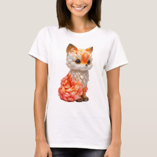 Camiseta Mujeres del bosque de zorro naranja mítico de esca