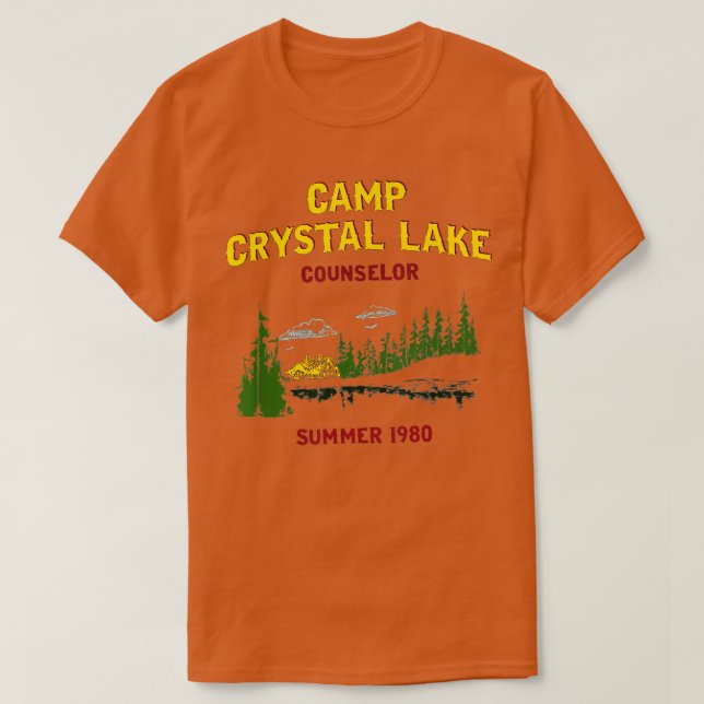 Camiseta Mujeres del Camp Crystal Lake Counselor Summer 198 (Diseño del anverso)