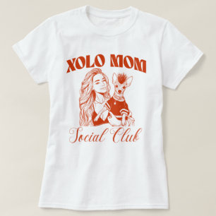 Camiseta Mujeres del club social Xolo Dog Mom
