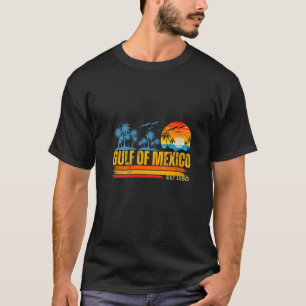 Camiseta Mujeres del Golfo de México Retro Vintage Beach Me