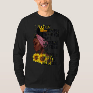 Camiseta Mujeres del Mes de la Historia Negra Africanas Afr