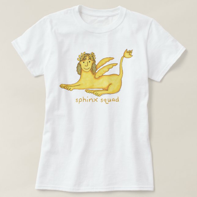 Camiseta Mujeres del pelotón de la esfinge (diversos (Diseño del anverso)