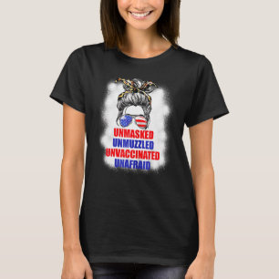 Camiseta Mujeres desenmascaradas sin amordazar sin miedo