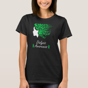Camiseta Mujeres Diálisis Conciencia Mujeres Mariposas Cabe