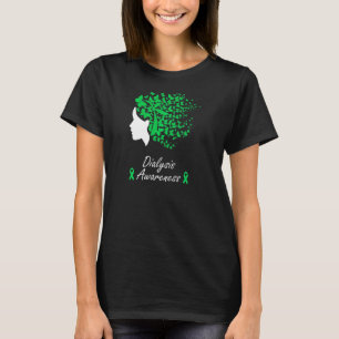 Camiseta Mujeres Diálisis Conciencia Mujeres Mariposas Cabe