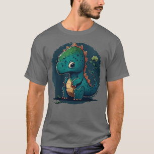 Camiseta Mujeres Dinosaurios Hombres Mujeres Niños VNeck 43
