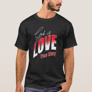 Camiseta Mujeres Dios es amor cristiano