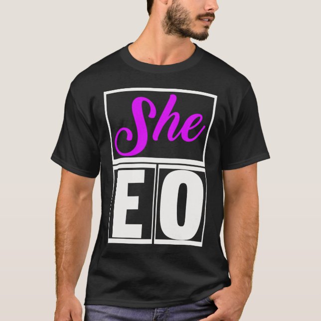 Camiseta Mujeres directoras de pequeñas empresas (Anverso)