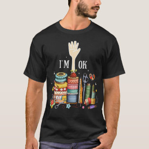 Camiseta Mujeres Divertidas de Colchas Costurera Coser Esto