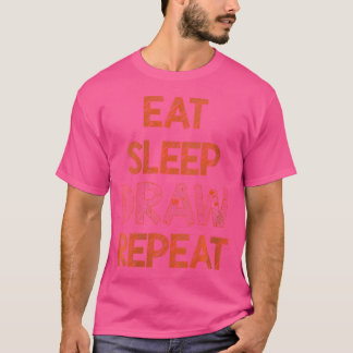 Camiseta Mujeres divertidas dibujando pintores de arte niño