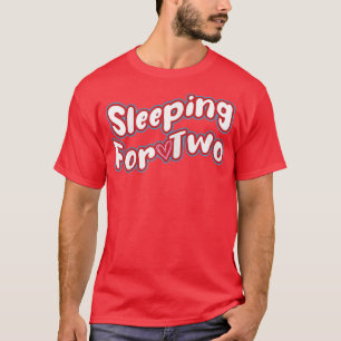 Camiseta Mujeres Durmiendo Por Dos Embarazos Naturales Bebé