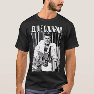 Camiseta Mujeres Eddie Cochran Retro Vintage