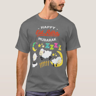 Camiseta Mujeres Eid Al Adha Eid Mubarak Feliz Día de Eid M
