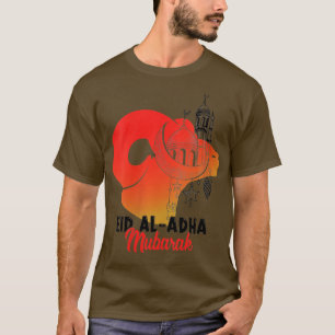 Camiseta Mujeres Eid Al Adha Mubarak Kareem Gracioso Feliz 