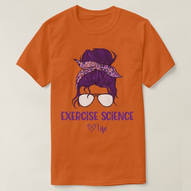 Camiseta Mujeres ejerciendo la ciencia en la vida, ejercien (Diseño del anverso)