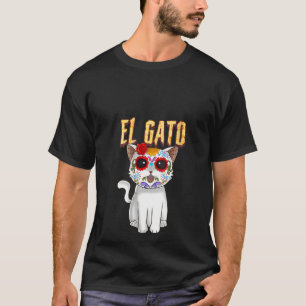 Camiseta Mujeres El Día De La Muerte Del Cráneo De Azúcar C