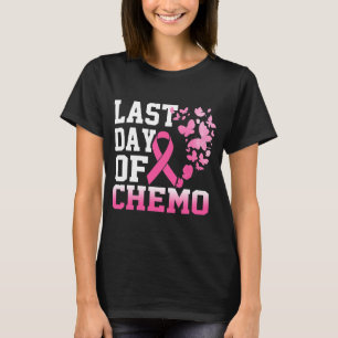 Camiseta Mujeres El Último Día Del Cáncer De Mama Pink Chem