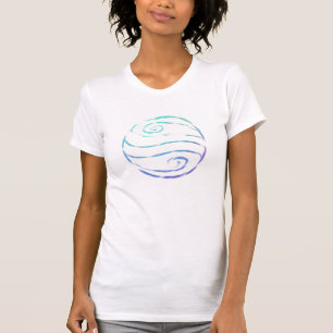 Camiseta Mujeres elementales del símbolo del agua