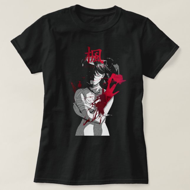 Camiseta Mujeres Elfen Manga Anime Mentieron Regalos Para L (Diseño del anverso)