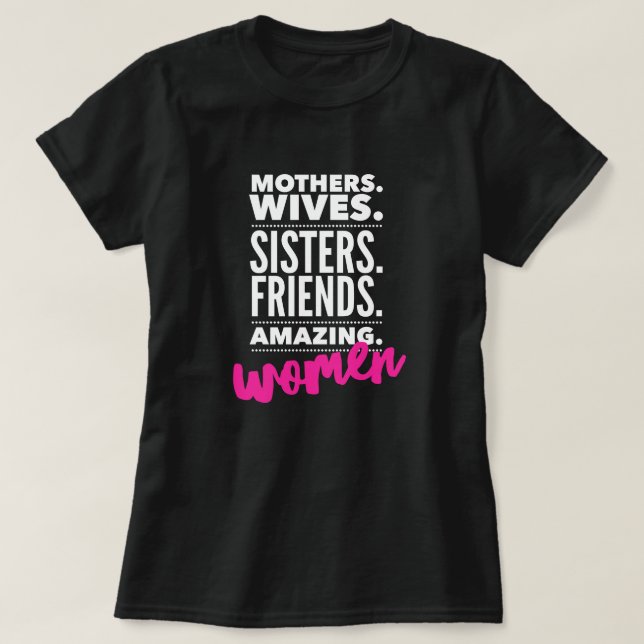 Camiseta Mujeres Empoderadas (Diseño del anverso)
