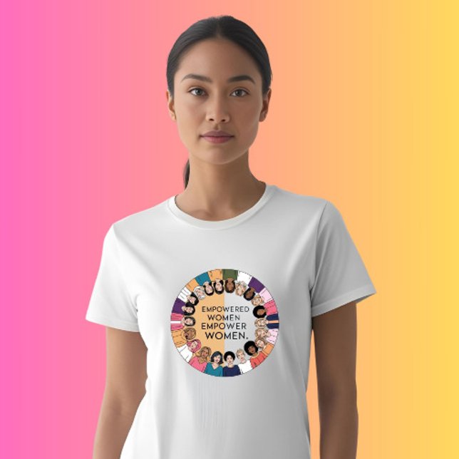 Camiseta Mujeres empoderadas empoderan a las mujeres Inspir (Subido por el creador)