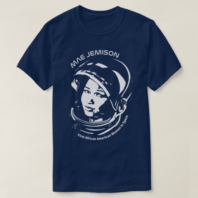 Camiseta Mujeres en el espacio Mae Jemison (Diseño del anverso)