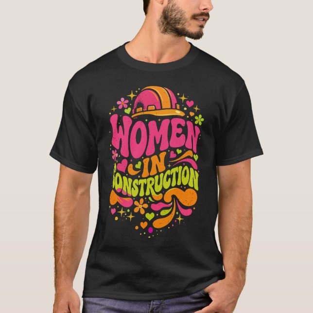Camiseta Mujeres en la Construcción (Anverso)
