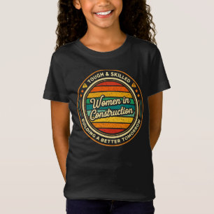 Camiseta Mujeres en la Construcción Fuertes y Capacitadas