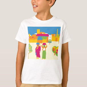 Camiseta Mujeres en la plaza del pueblo