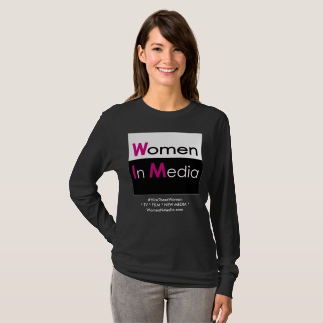 Camiseta Mujeres En Los Medios De Comunicación De Larga Dur (Anverso completo)